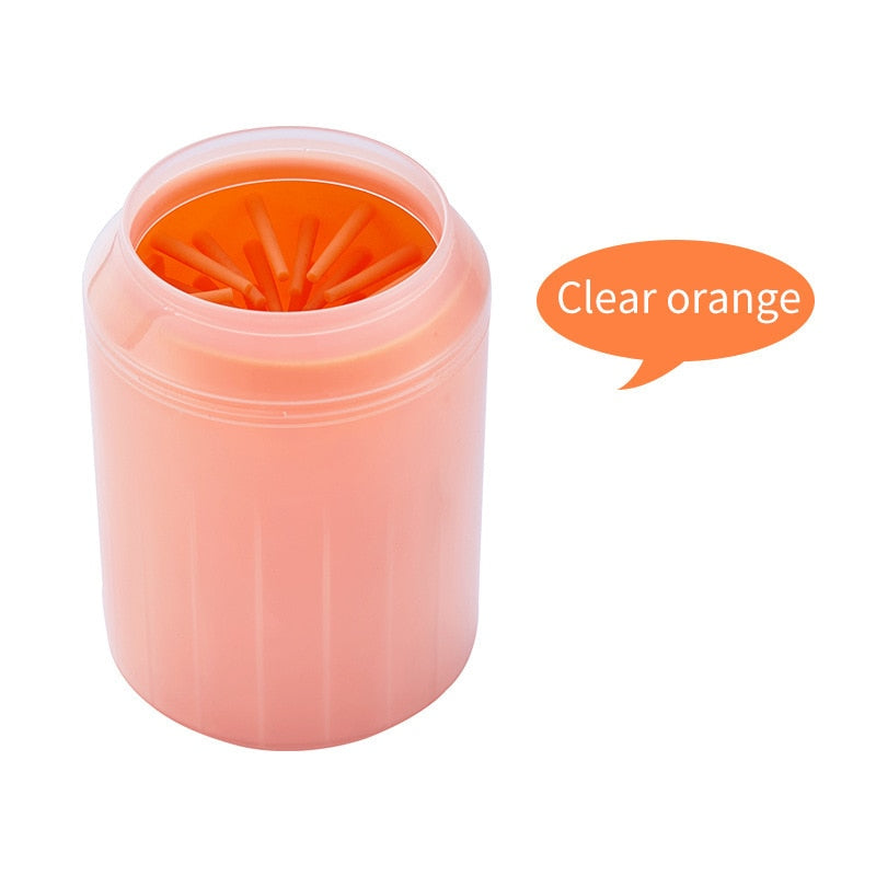 Dog Paw Cleaner Cup - Orchid Unique