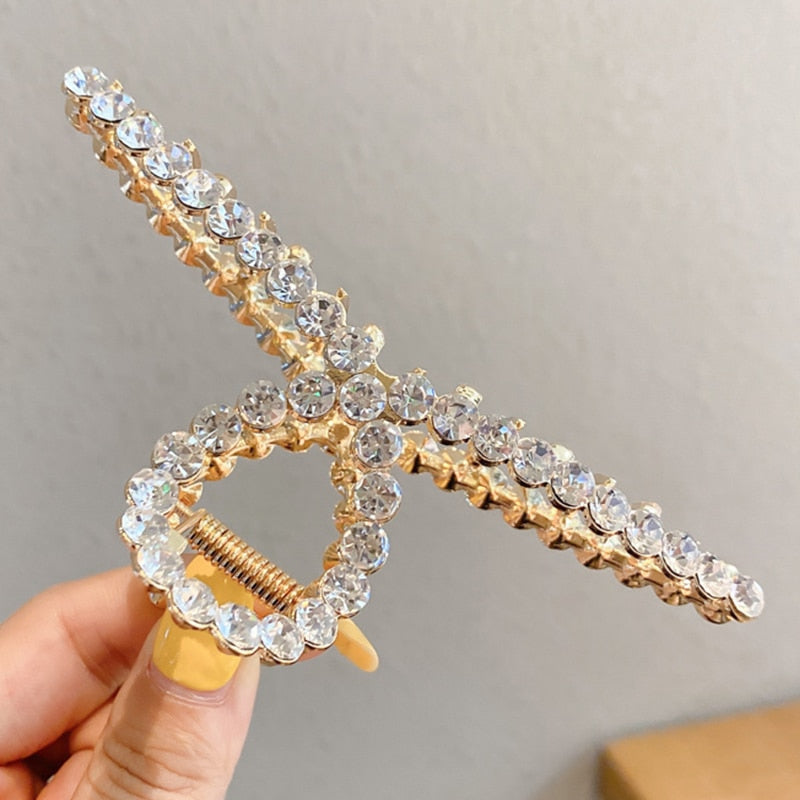 Pearl Hair Claw Set Clip - Orchid Unique