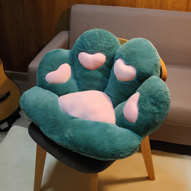 kawaii Paw Pillow Seat Cushion - Orchid Unique