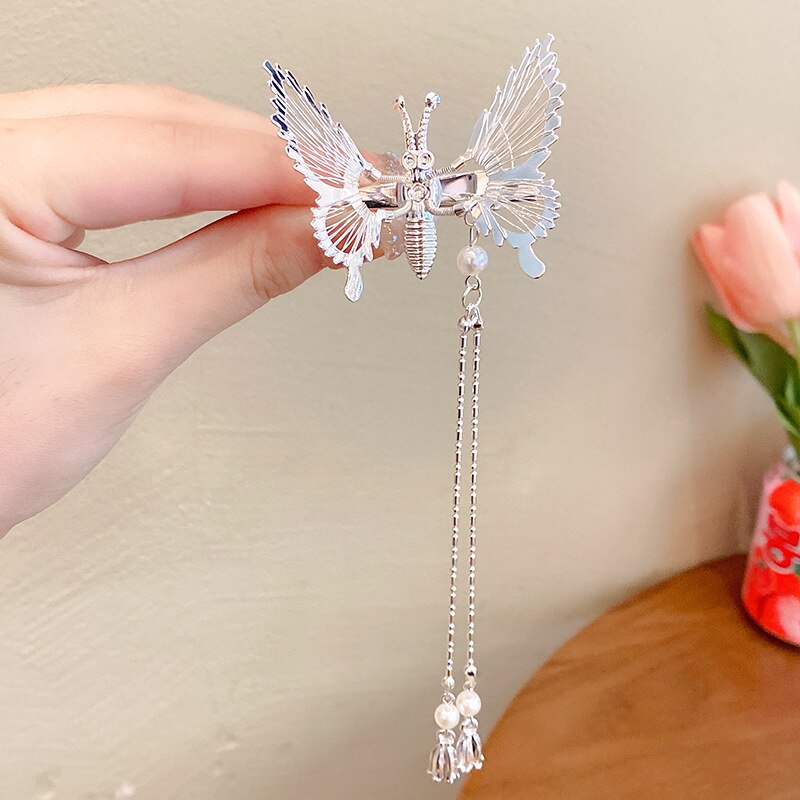 New Cute Moving Butterfly Hairpin - Orchid Unique