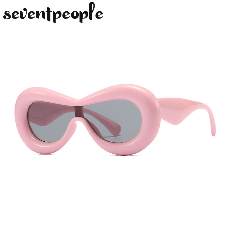 Fashion Cat Eye Sunglasses - Orchid Unique