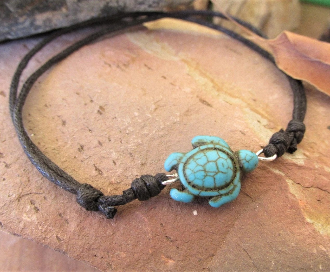 Chakra Gemstone & Lotus Charm Anklet - Orchid Unique