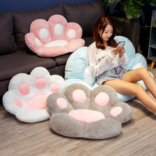 kawaii Paw Pillow Seat Cushion - Orchid Unique