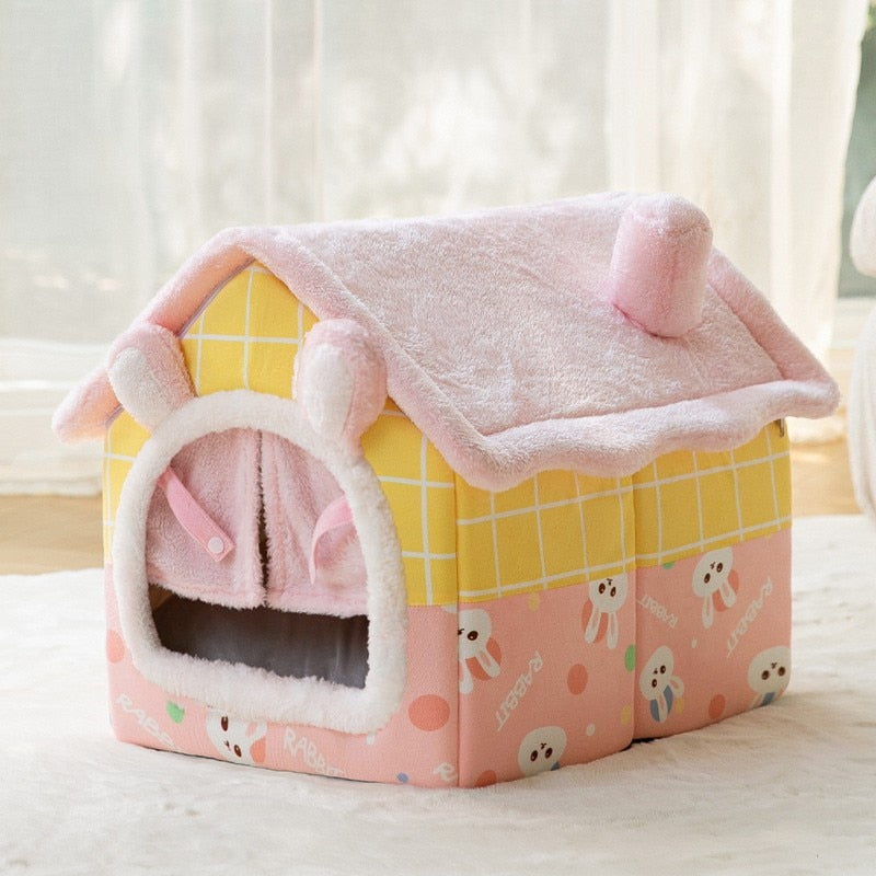 Soft and cozy Pet Bed House - Orchid Unique