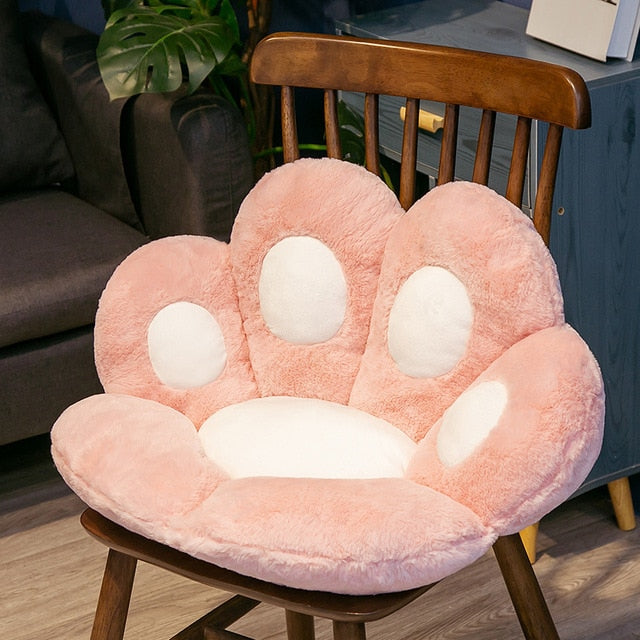kawaii Paw Pillow Seat Cushion - Orchid Unique