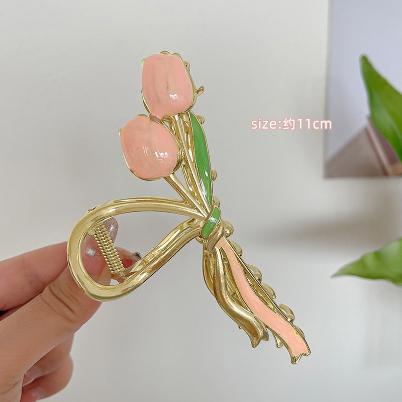 Trendy Sweet Hair Claws - Orchid Unique