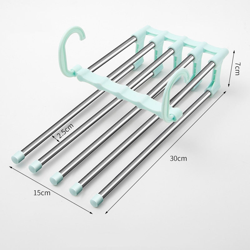 5 in 1 Magic Trouser Rack Hangers - Orchid Unique
