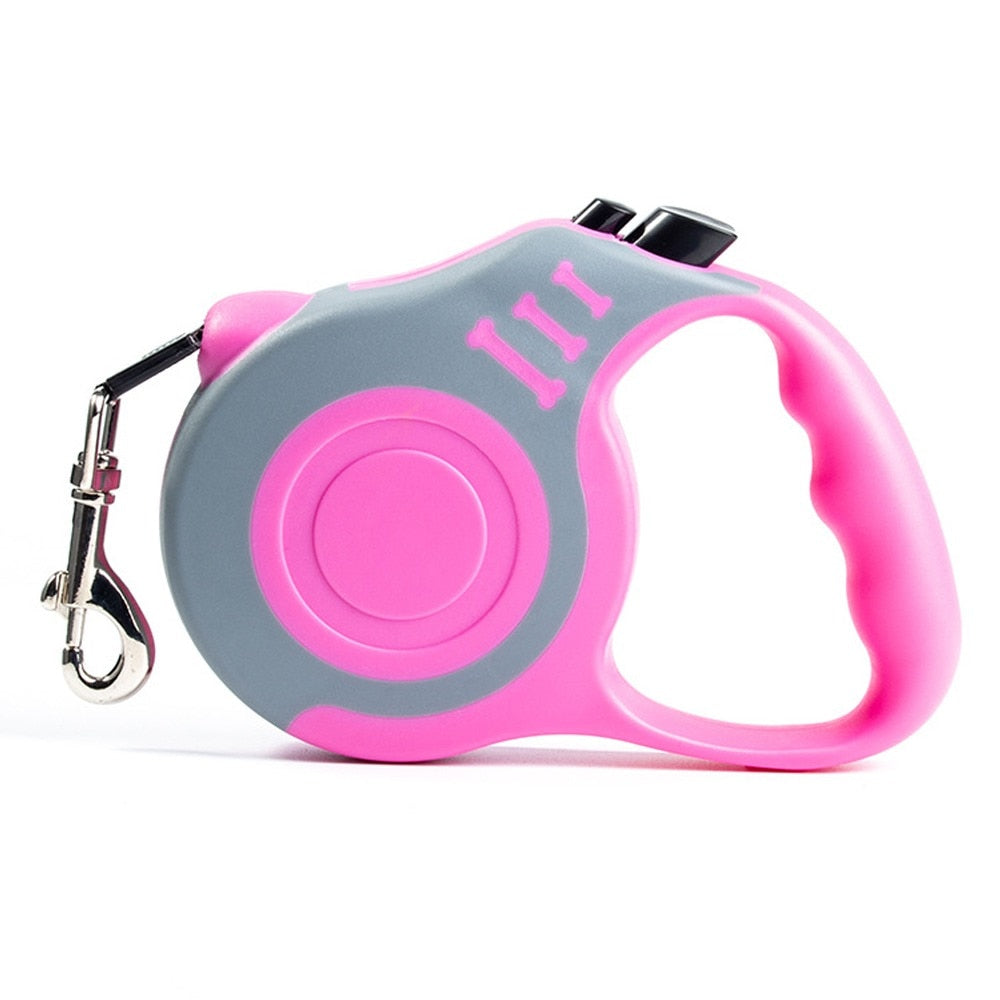 Retractable durable dog leash - Orchid Unique