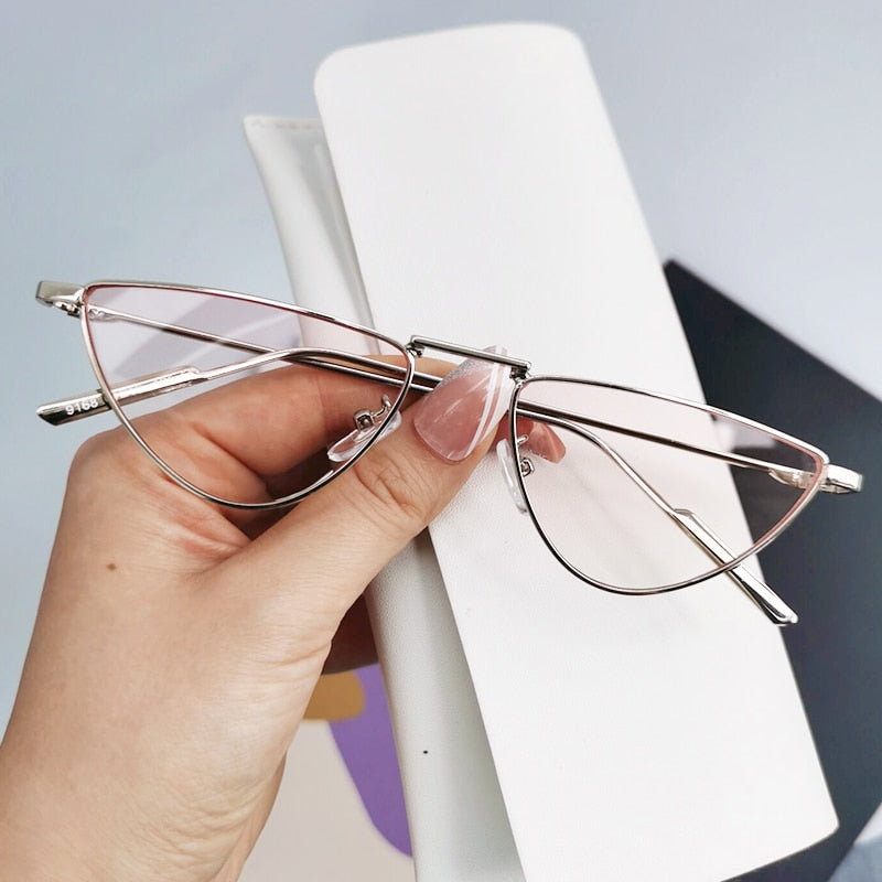 Retro Cat Eye Sunglasses - Orchid Unique