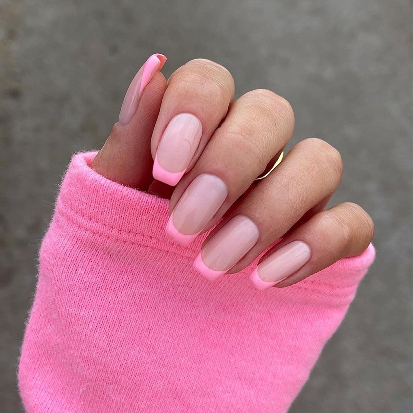 Charming Detachable Finished Fingernails - Orchid Unique