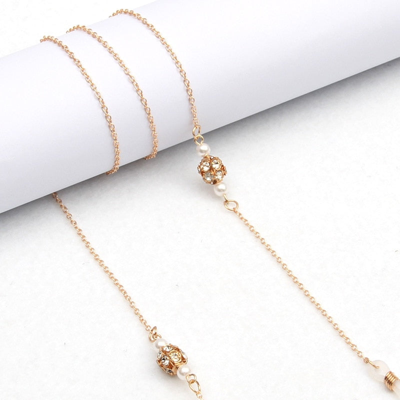 Fashion Pearl Mask Chains - Orchid Unique