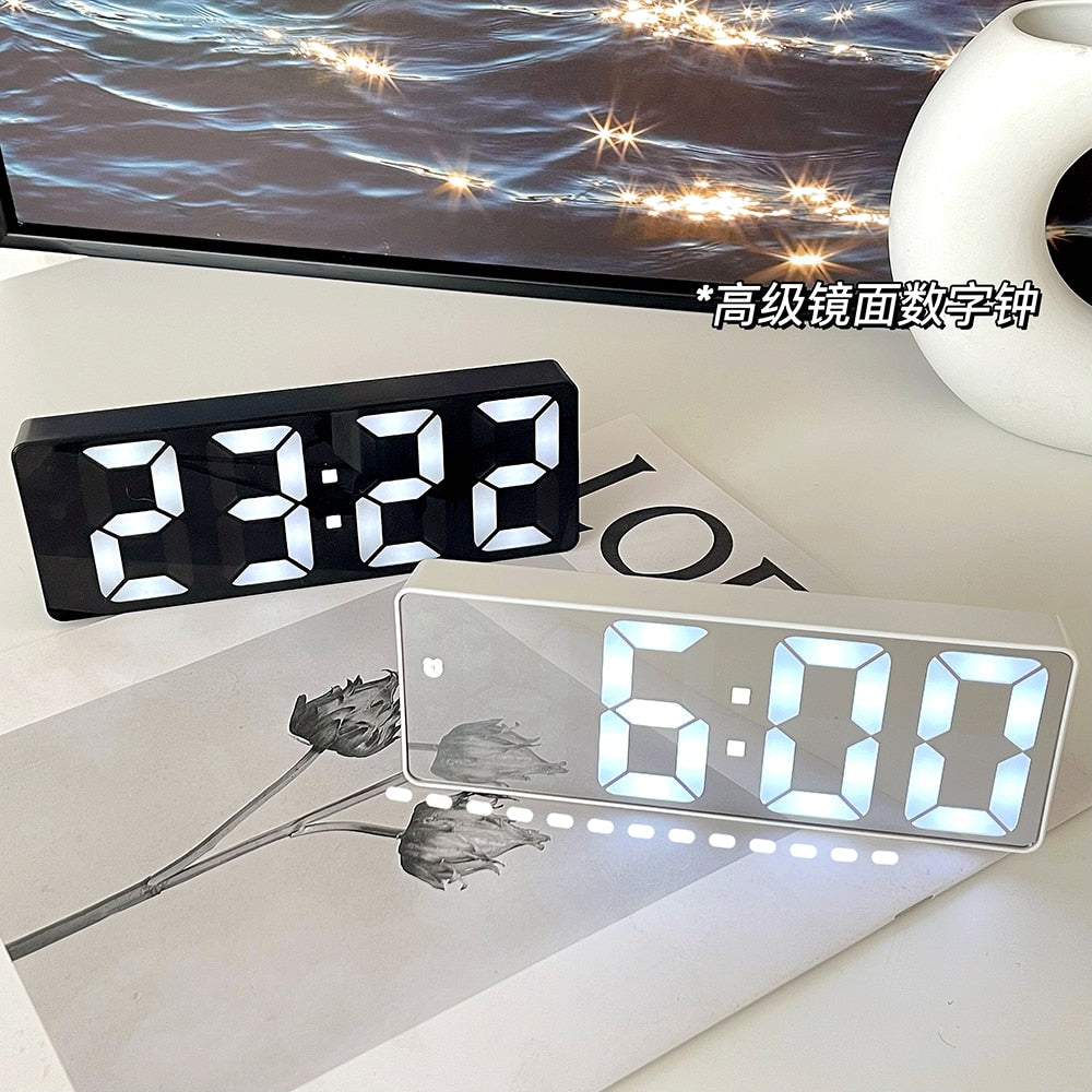 LED Bedside Smart Digital Alarm Clock - Orchid Unique
