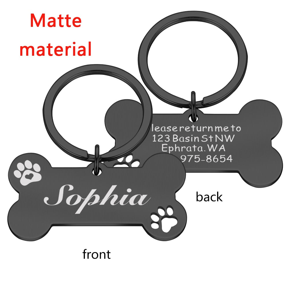 Customizable Dog Medal - Orchid Unique