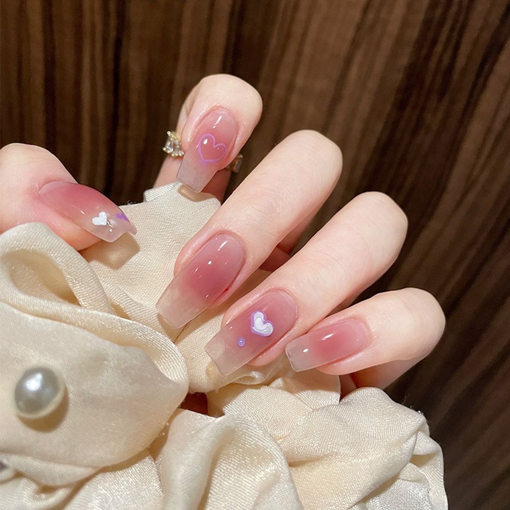 Full Cover Acrylic Nails - Orchid Unique