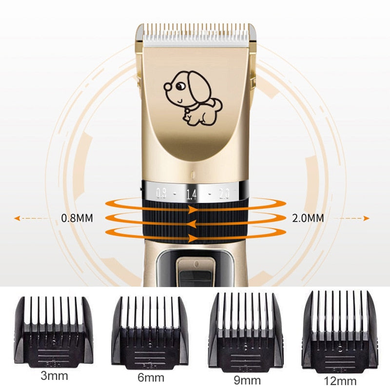 Professional-grade set of Pet Clippers - Orchid Unique