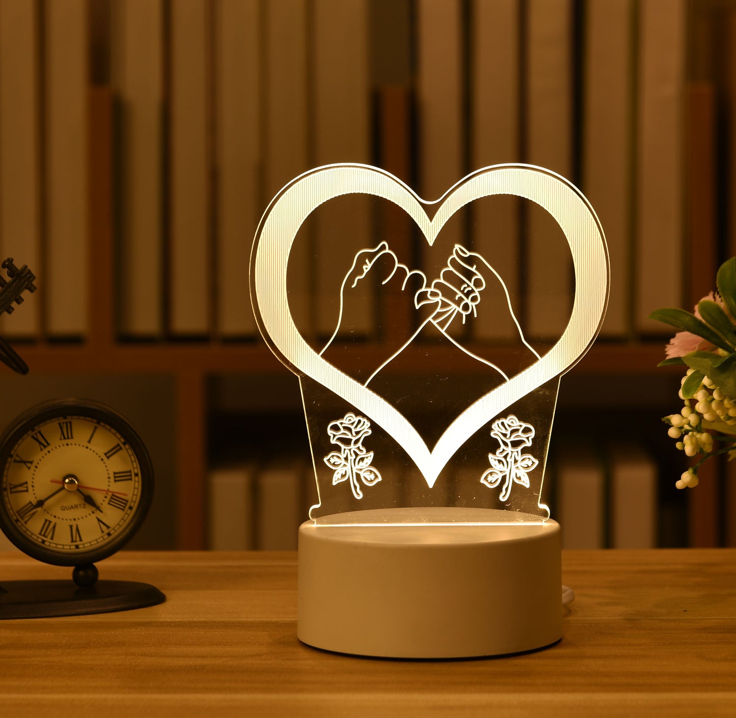 USB Led Night Light Message Board - Orchid Unique
