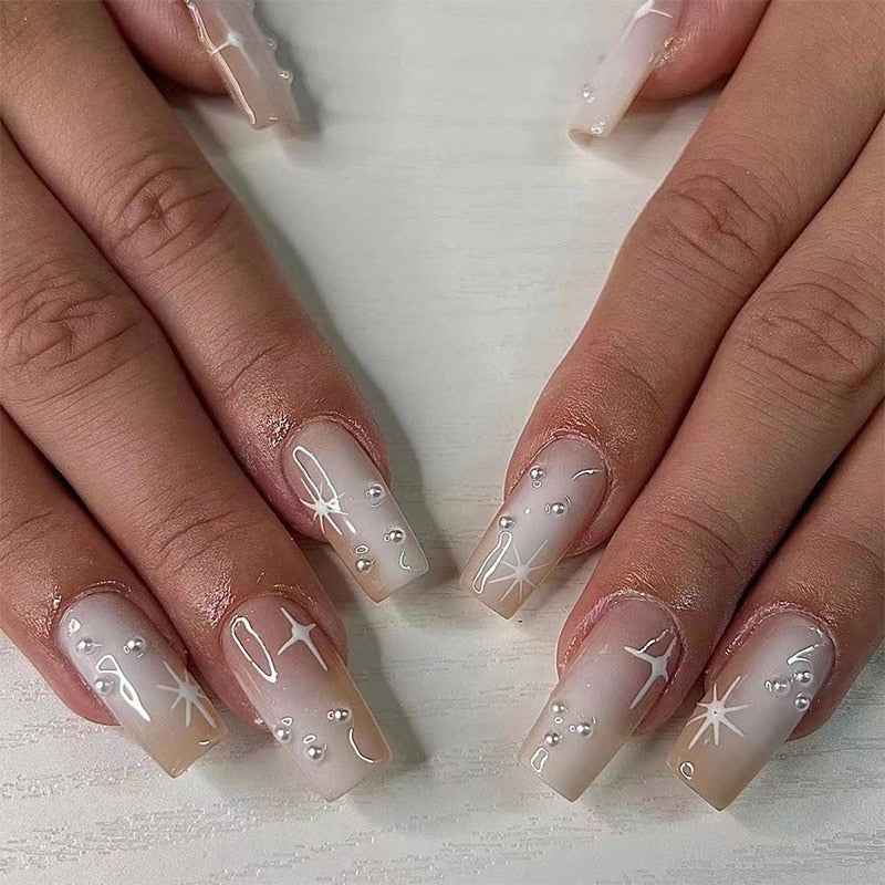 Cool Fashion Style False Nails - Orchid Unique