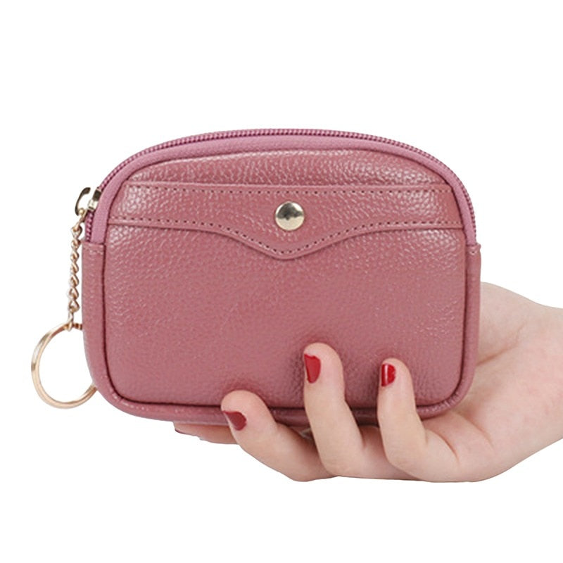 Genuine Leather Wallet - Orchid Unique