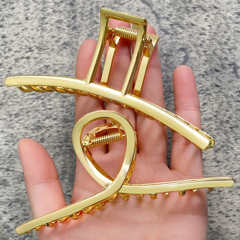 Pearl Hair Claw Set Clip - Orchid Unique