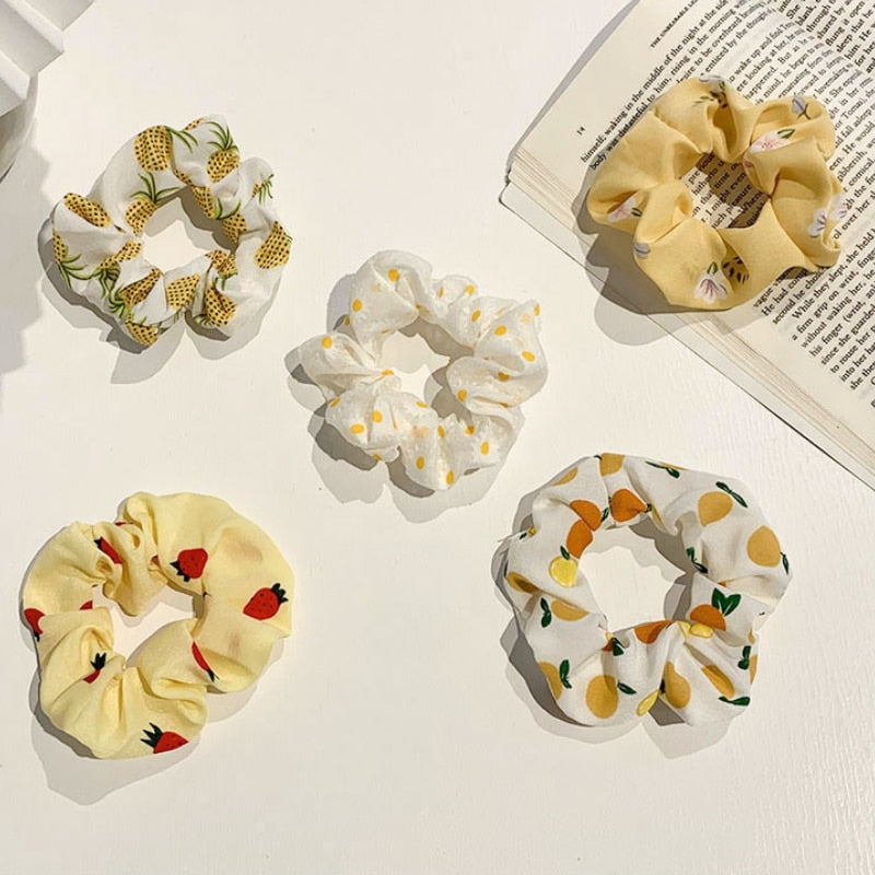 Hair Scrunchies - Orchid Unique