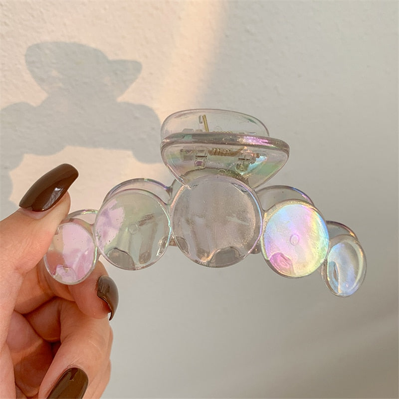 Pearl Hair Claw Set Clip - Orchid Unique