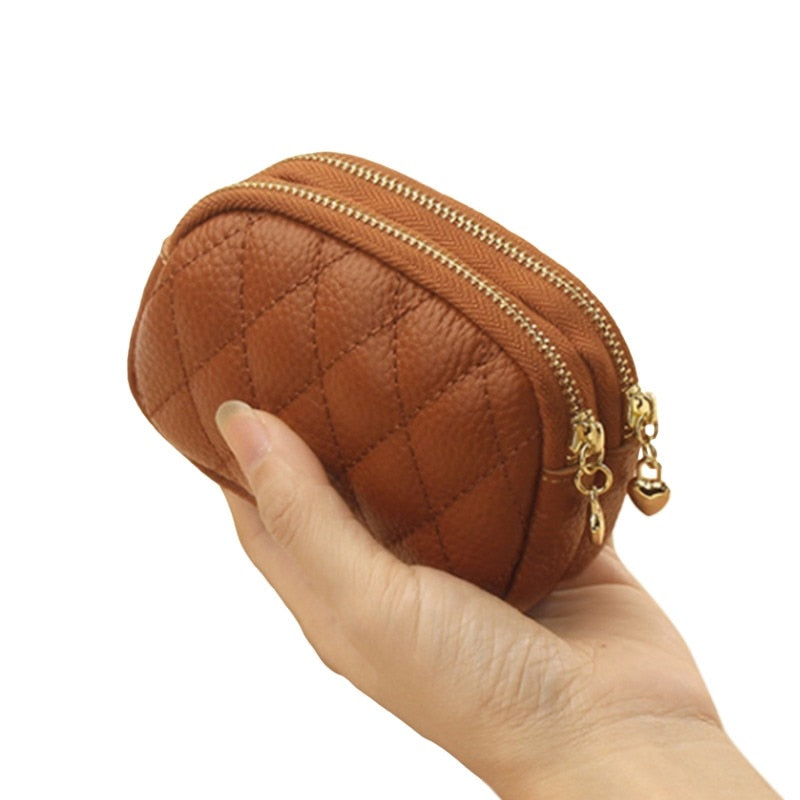 Genuine Leather Wallet - Orchid Unique