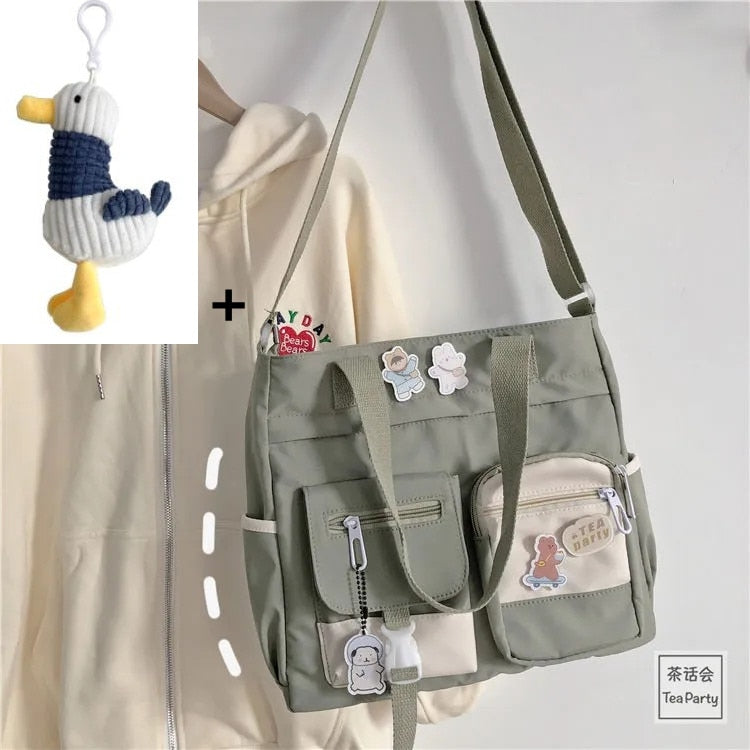 Waterproof Canvas Handbags - Orchid Unique