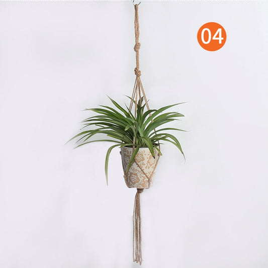 Handmade Macrame Plant Pot Hanger - Orchid Unique
