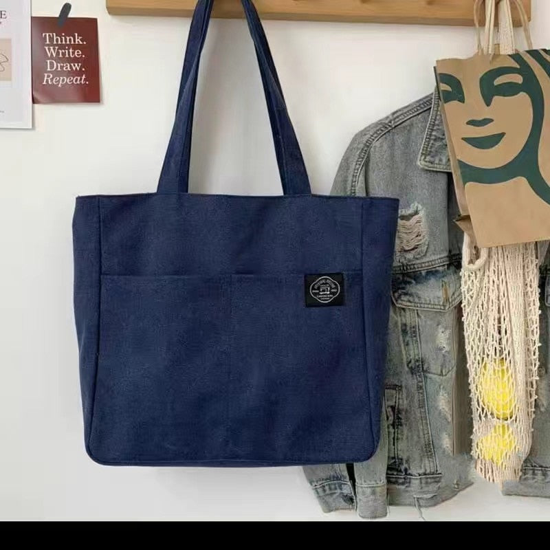 Canvas Tote Bag Solid - Orchid Unique