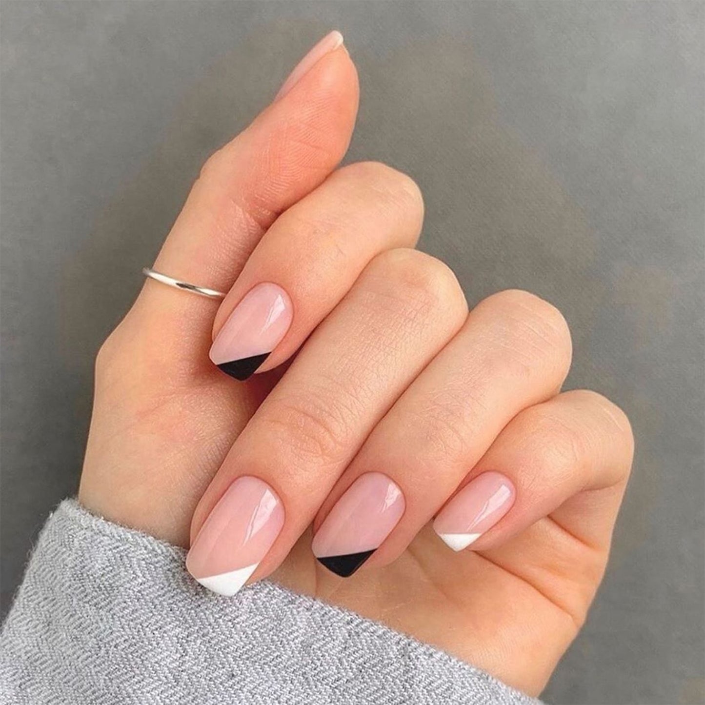Charming Detachable Finished Fingernails - Orchid Unique