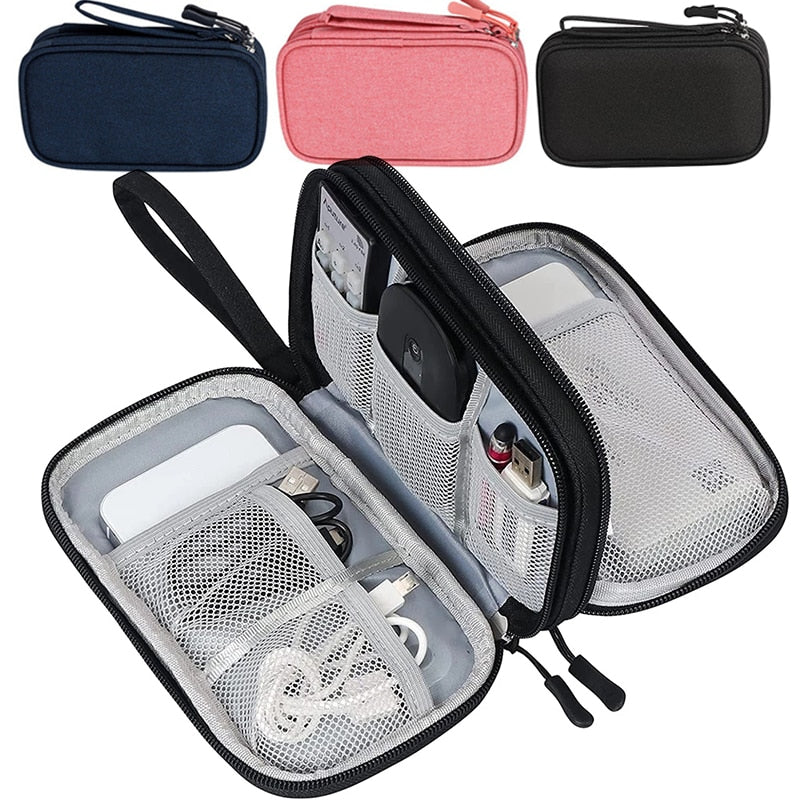 Travel Organizer & Cable Storage Bag - Orchid Unique