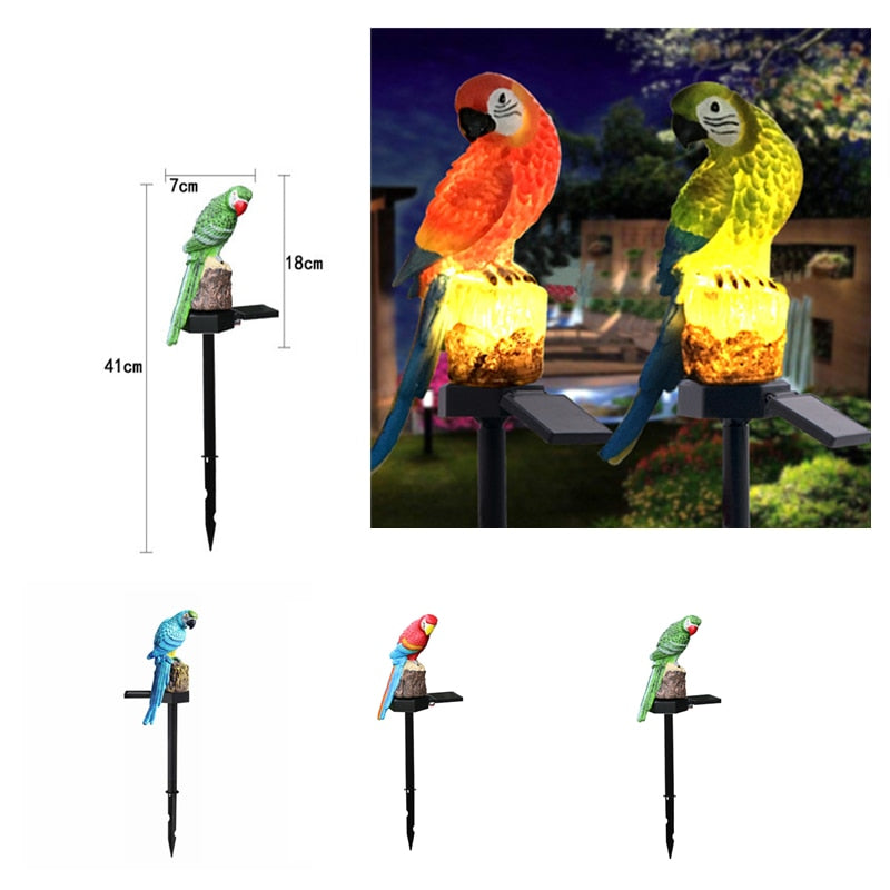 Garden Lights Owl Solar Lamp - Orchid Unique