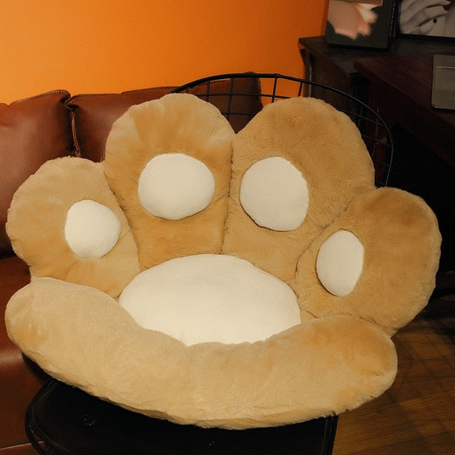 kawaii Paw Pillow Seat Cushion - Orchid Unique