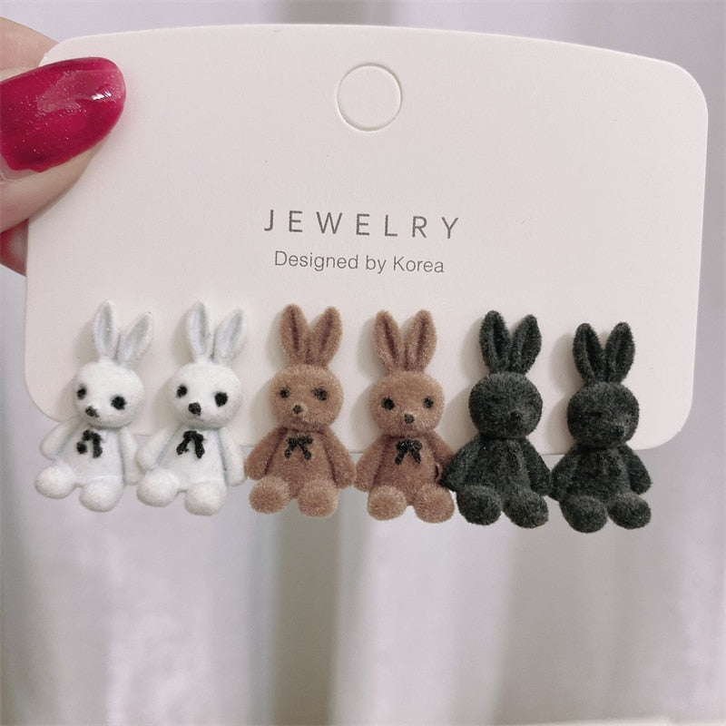 Cute Animal Creative Handmade Earrings - Orchid Unique