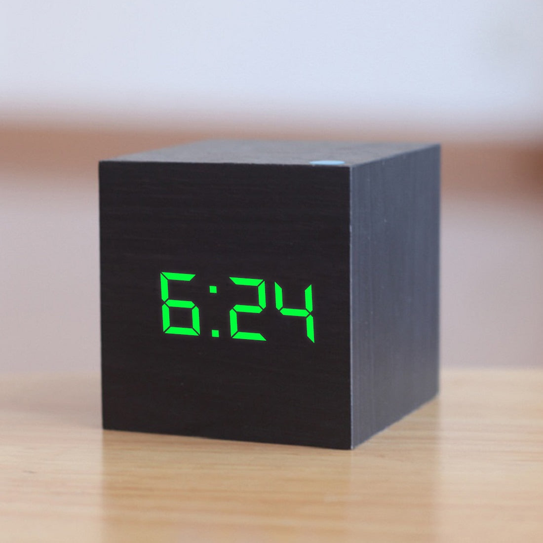 Qualified Digital Wooden LED Alarm Clock - Orchid Unique