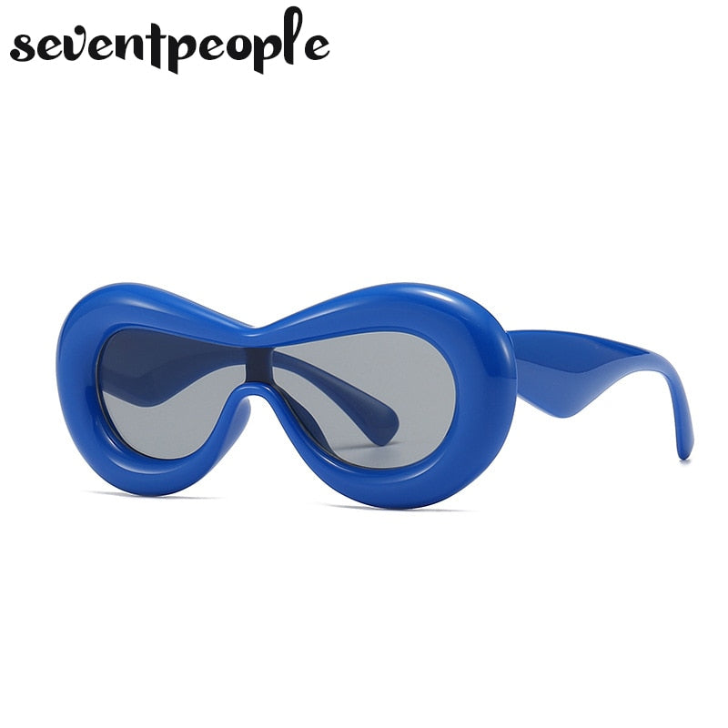 Fashion Cat Eye Sunglasses - Orchid Unique