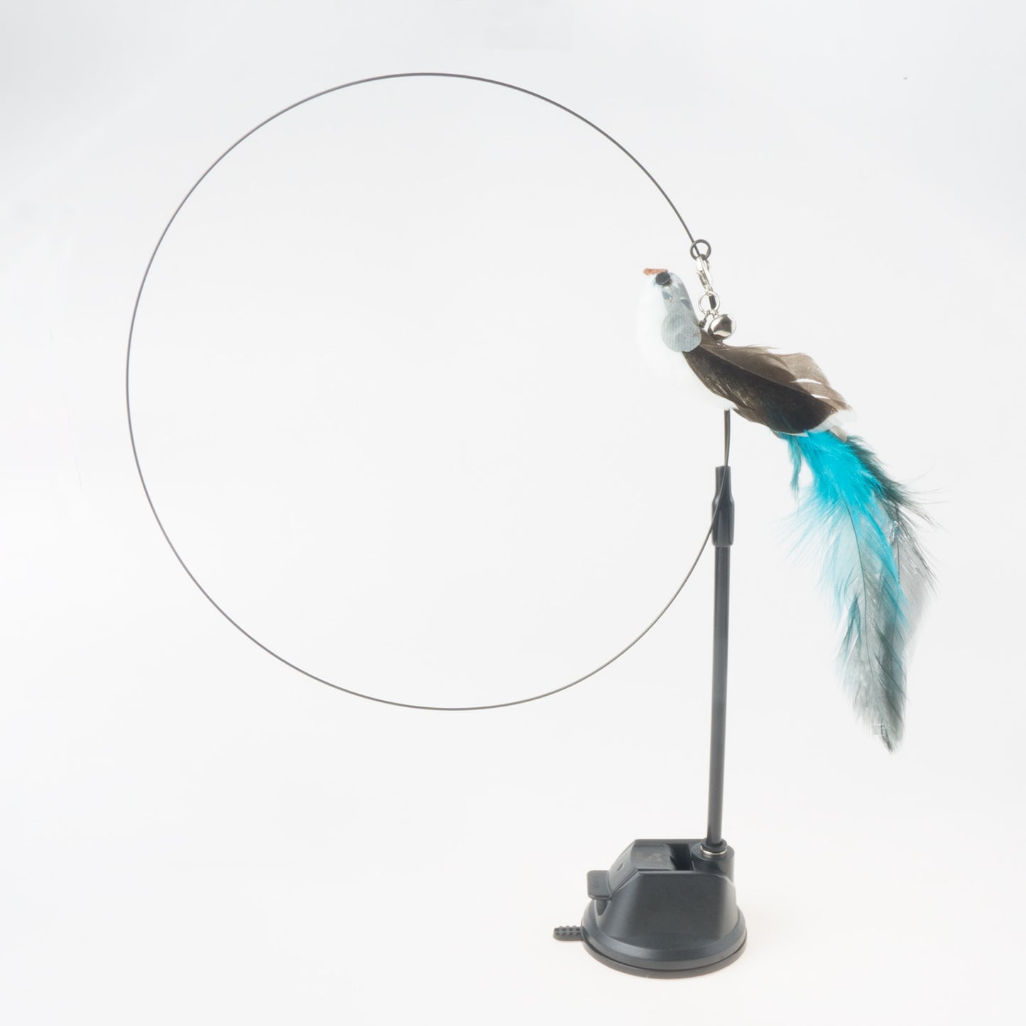 Handsfree Bird/Feather Cat Wand - Orchid Unique