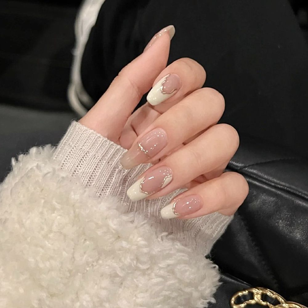 Charming Detachable Finished Fingernails - Orchid Unique