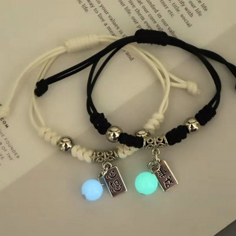 Luminous Handmade Bracelet - Orchid Unique
