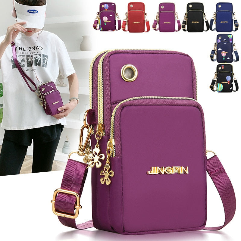 Balloon Mobile Phone Crossbody Bags - Orchid Unique
