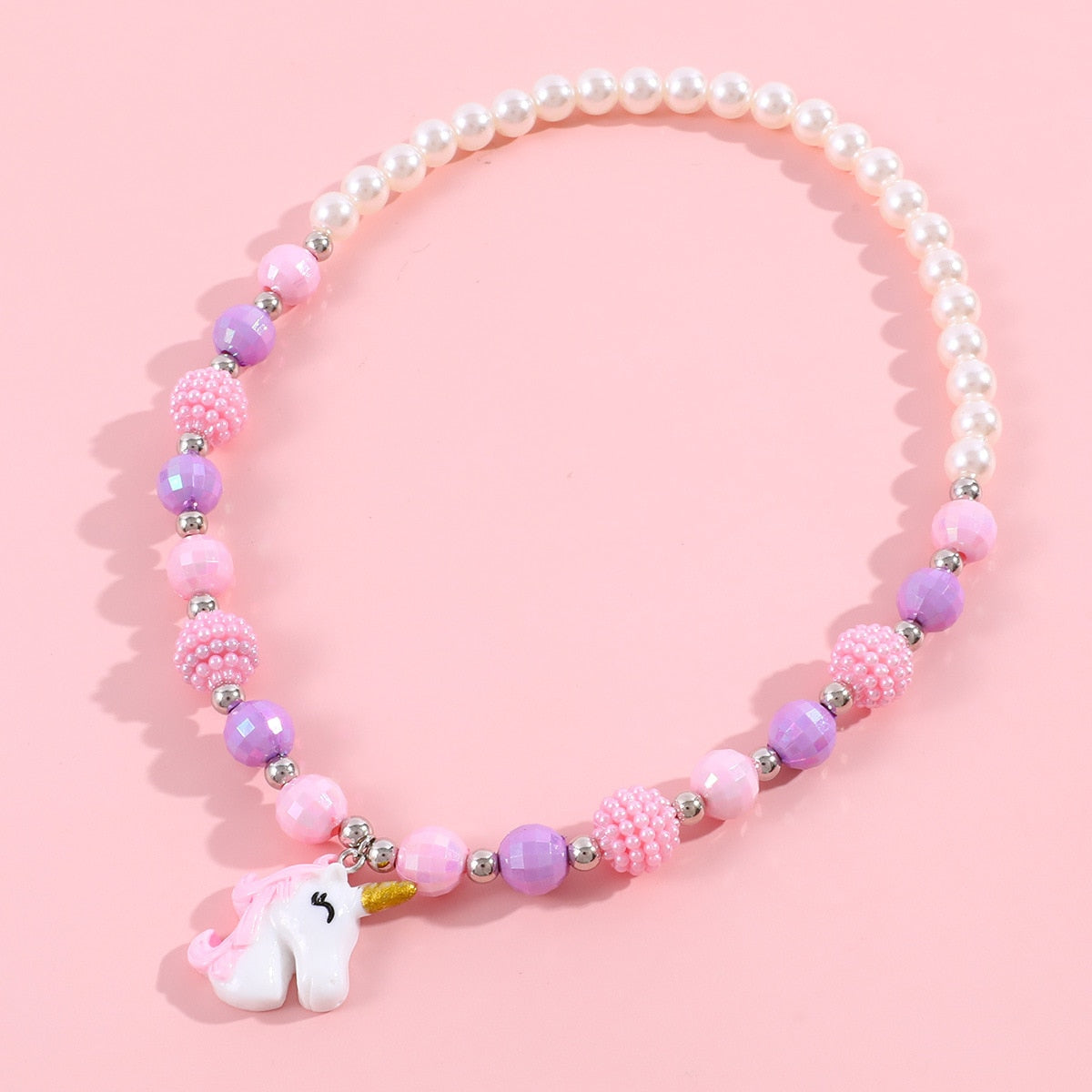 Cute beads Bracelet - Orchid Unique