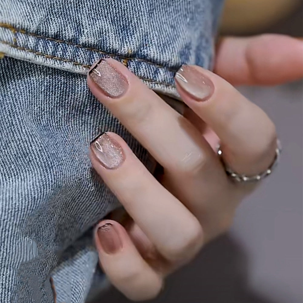 Cat Eye Phototherapy Nail Patch - Orchid Unique