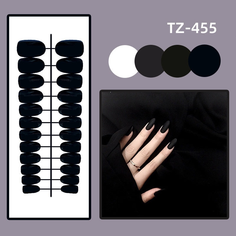 Matte False Nails Glue Square Head - Orchid Unique