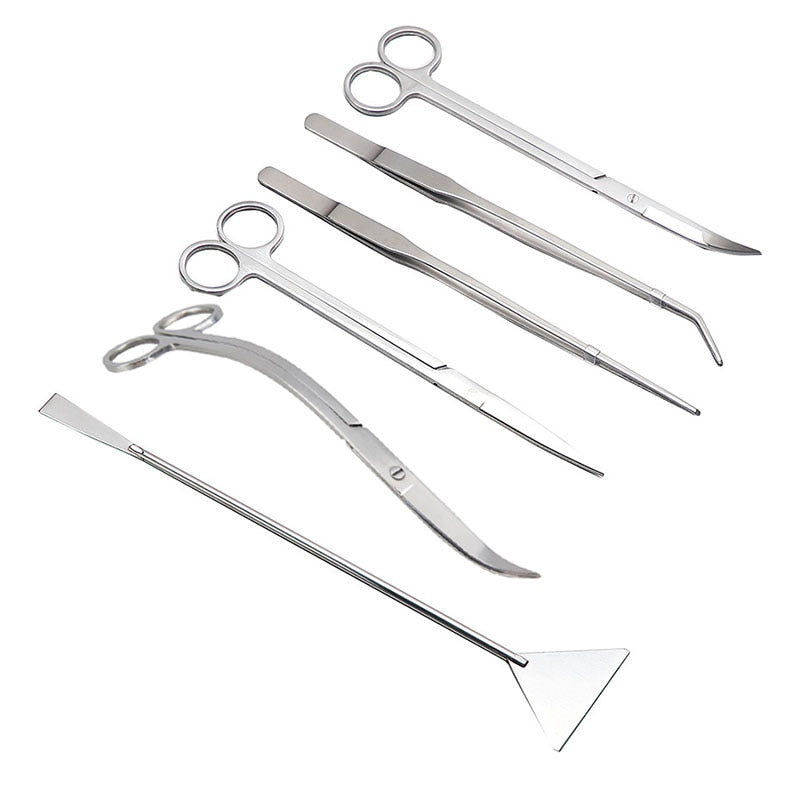 Aquarium Scissor Tweezer Tools - Orchid Unique