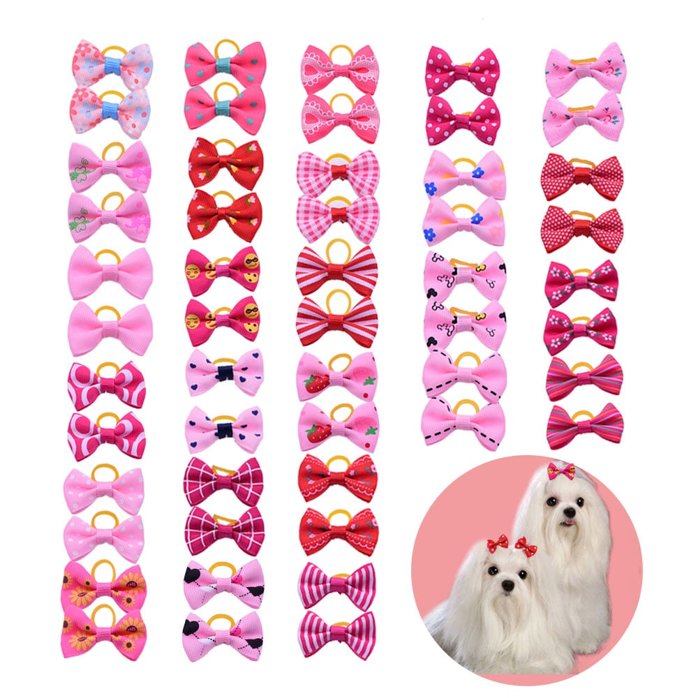 Dog Grooming Bows - Orchid Unique