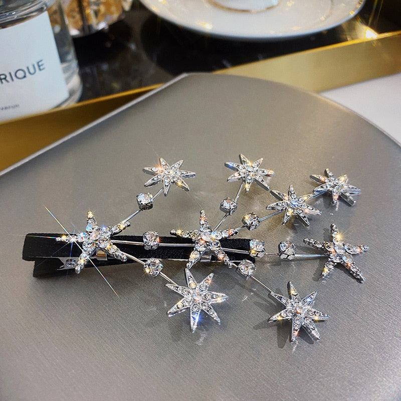 Women Hair Clip Buling Star Rhinestone - Orchid Unique SPECIFICATIONS Type: Hairpins Style: Fashion gold-sliver Women Hair Clip Buling Star Rhinestone SPECIFICATIONS Type: Hairpins Style: Fashion (Store description) 3 2 83486904 (Store description) 14:193#gold-14:29#sliver gold-sliver Orchid Hair Jewelry