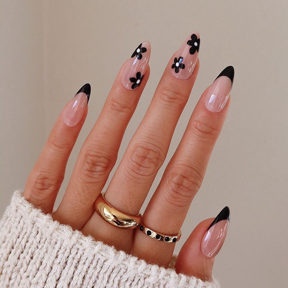 Cloud Pattern Design False Nails - Orchid Unique