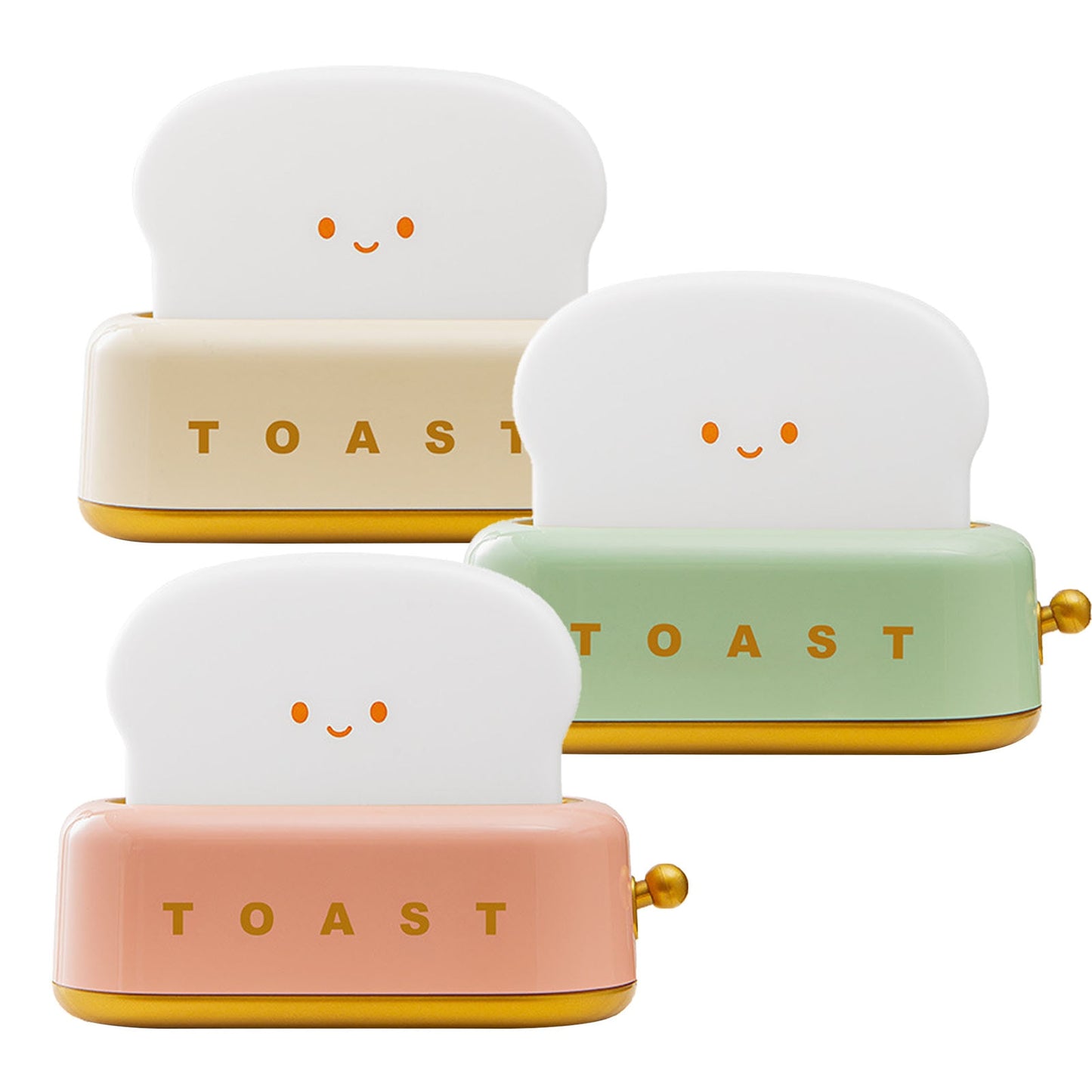 Cute Night Light Toast Lamp - Orchid Unique