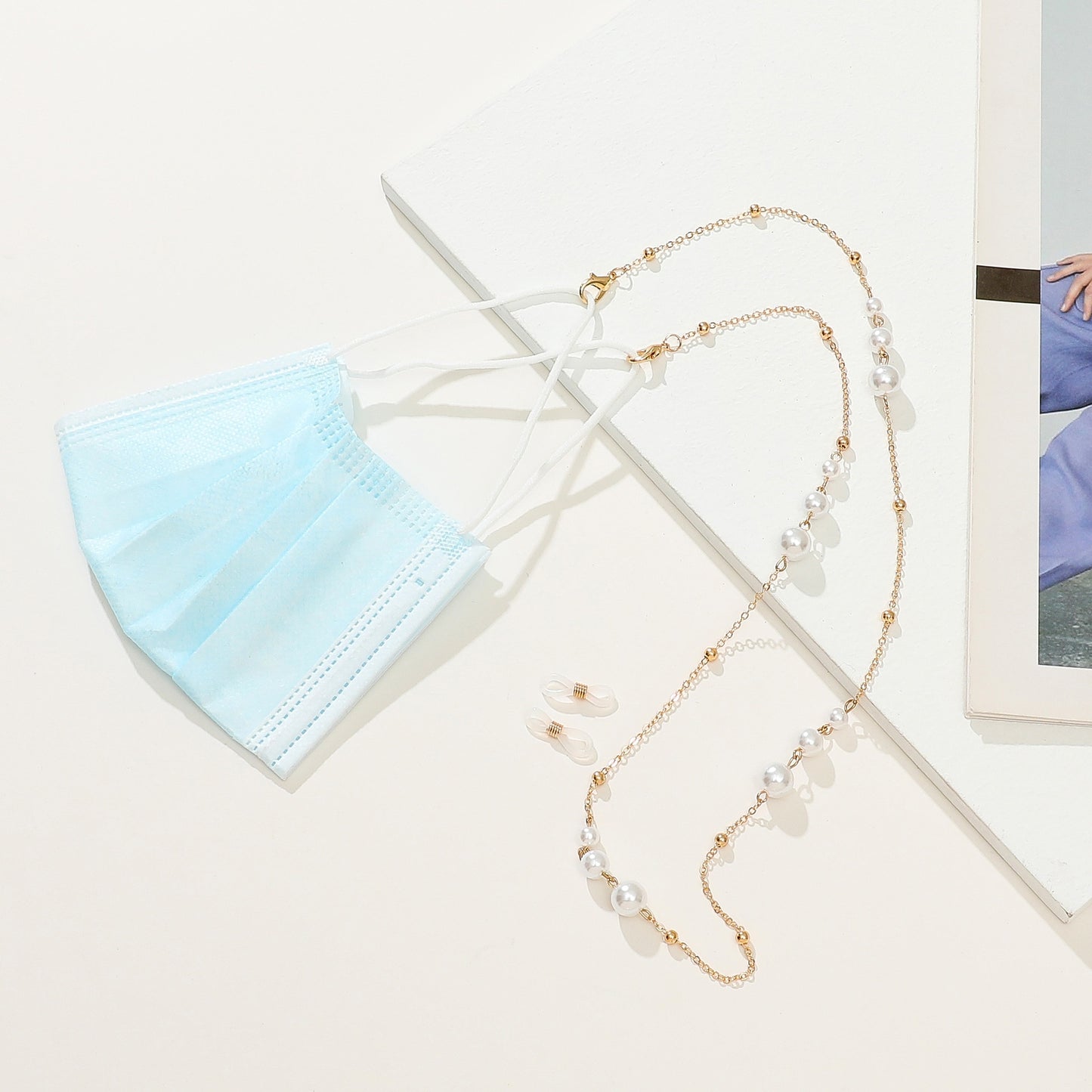 Boho Pearl Glasses Chain - Orchid Unique