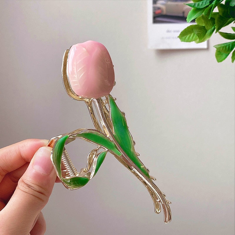 Trendy Sweet Hair Claws - Orchid Unique